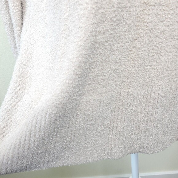 Barefoot Dreams CozyChic Lite Circle Cardi Taupe/Pink Womens Size XS/ Small - Picture 6 of 13